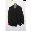 Image 1 : (MENS) BELLISSIMO BLACK SUIT JACKET SIZE 42T & PANTS 36L