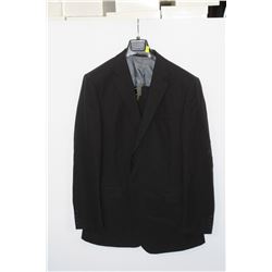 (MENS) BELLISSIMO BLACK PINSTRIPE SUIT JACKET SIZE 36S &