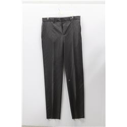 (MENS) JONES NEW YORK GREY PINSTRIPE DRESS PANTS 34R