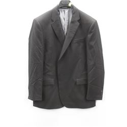 (MENS) BELLISSIMO BLACK PINSTRIPE SUIT JACKET SIZE 42T