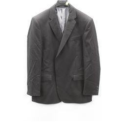 (MENS) BELLISSIMO BLACK PINSTRIPE SUIT JACKET SIZE 44R