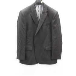 (MENS) BELLISSIMO BLACK PINSTRIPE SUIT JACKET SIZE 44R