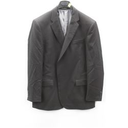 (MENS) BELLISSIMO BLACK PINSTRIPE SUIT JACKET SIZE 46T