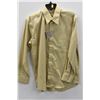 (MENS) FORMULA BEIGE DRESS SHIRT NECK SIZE 14.5