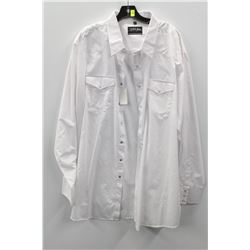 (MENS) WHITE HORSE WHITE DRESS SHIRT 2XL TALL