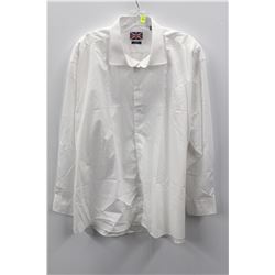 (MENS) SOUL OF LONDON CREAM DRESS SHIRT NECK SIZE 20