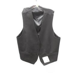 (MENS) BLACK & GREY VESTS SIZE 2XLT