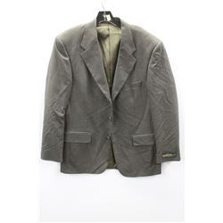 (MENS) SAVRON GREY TEXTURED SUIT JACKET SIZE 40