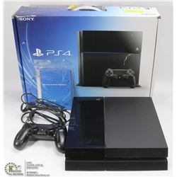SONY PLAYSTATION 4 - 500GB CONSOLE WITH POWER CORD AND