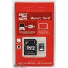 Image 1 : NEW 32GB MICRO SD CARD WITH ADAPTOR