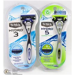 2 NEW SCHICK HYDRO RAZOR SETS