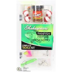 NEW SHAKESPEARE PANFISH COMPLETE TACKLE KIT