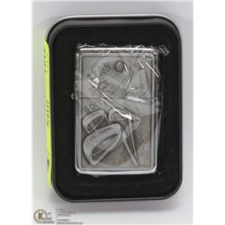 NEW ZIPPO STYLE LIGHTER W/ GOLF THEME