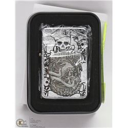 NEW ZIPPO STYLE LIGHTER W/ STURGIS BIKE WEEK THEME