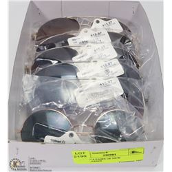 BOX W/ 6 PAIRS OF NEW SUNGLASSES