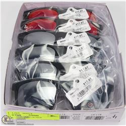 BOX W/ 6 PAIRS OF NEW SUNGLASSES