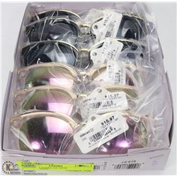 BOX W/ 6 PAIRS OF NEW SUNGLASSES