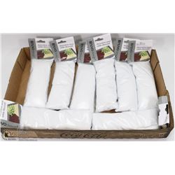 8 BAGS OF NEW DECORATIVE SAND ( WHITE )