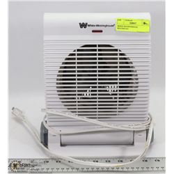 WHITE WESTINGHOUSE HEATER/FAN