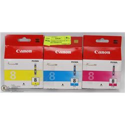 CANON PIXMA CHROMALITE 100 3 PACK INK CARTRIDGES