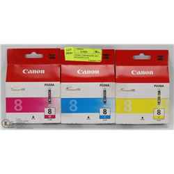 CANON PIXMA CHROMALITE 100 3 PACK INK CARTRIDGES