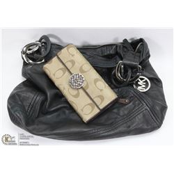 GENUINE MICHAEL KORS HOBO STYLE PURSE AND
