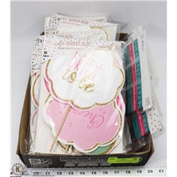 BRIDE & BRIDE PARTY ACCESSORY FLAT