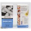 Image 1 : TWO BOXES PARISSA MICROWAVEABLE WARM WAX HAIR