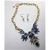 Image 1 : 13 - BLUE & CLEAR CRYSTAL STATEMENT