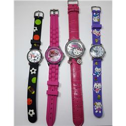 16 - LOT OF 4 KIDS WATCHES INCLUDING: