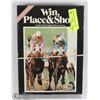 Image 1 : VINTAGE 1966 WIN PLACE & SHOW BOARD