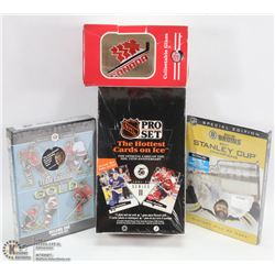 FLAT OF HOCKEY ITEMS PRO SET 1991-1992 (SEALED)