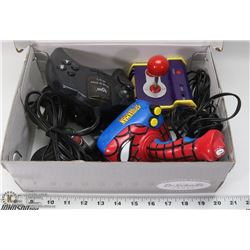 BOX WITH PLUG AND PLAY VIDEO GAMES