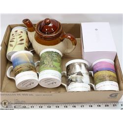 FLAT OF COFFEE AND TEA ITEMS