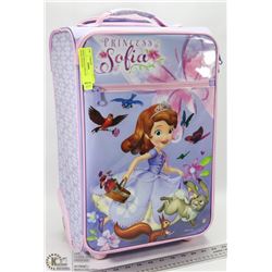 DISNEY PRINCESS SOFIA KIDS TRAVEL SUITCASE