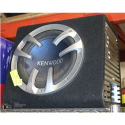 KENWOOD KSC-WD250 CAR RADIO 200W SUB & BOX