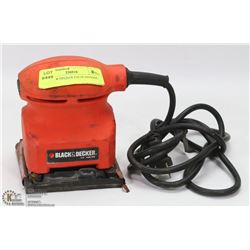 BLACK & DECKER PALM SANDER.