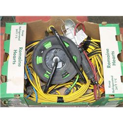 EXTENSION CORD REEL, EXTENSION CORDS AND TROUBLE