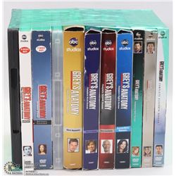BOX W/11 GREY'S ANATOMY BOX SETS -