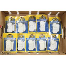 FLAT OF DOOR AND WINDOW ALARMS