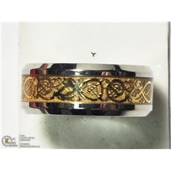 STAINLESS STEEL MEN'S RING SIZE 6