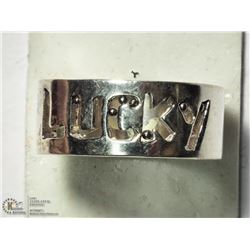 STERLING SILVER RING SIZE 7.75