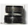 Image 1 : TWO TITANIUM MEN'S RINGS SIZES 8 & 10