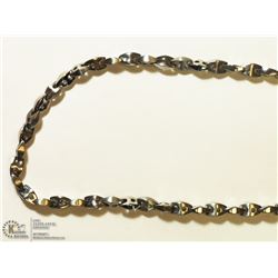 STAINLESS STEEL MEN'S MARINER LINK NECKLACE &