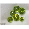 Image 1 : GENUINE PERIDOT (4,5,6MM) (4CT) GEMSTONES