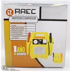 12V AIR COMPRESSOR/ 600AMP BATTERY BOOSTER