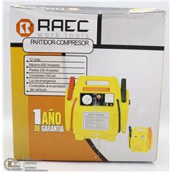 12V AIR COMPRESSOR/ 600AMP BATTERY BOOSTER