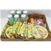 Image 1 : FLAT OF PARTY PLATES AND CUPS
