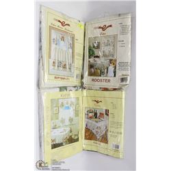 4 TABLE CLOTH SETS