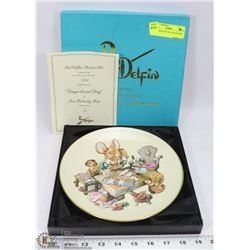 PEN DELFIN LTD. ED. COLLECTORS PLATE